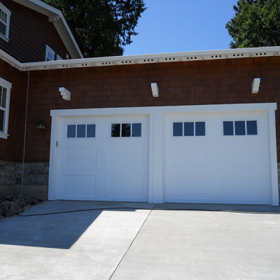 portfolio divided light garage doors contractor picture Snohomish Wa