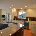 Painted Canyon Creek Brentwood Cabinets Kitchen Remodel