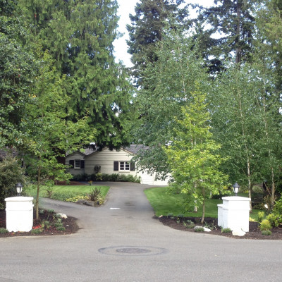 Lamp Post Entry Exterior Renovations Edmonds WA