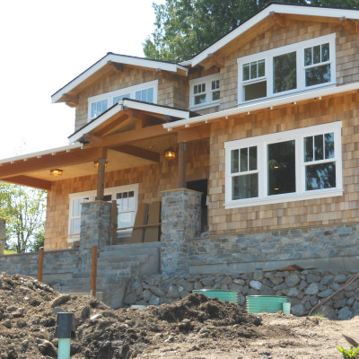 portfolio photo septic system new home mill creek wa