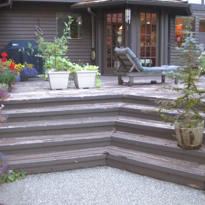 Mill Creek Steps Before Painted Removal Remodel