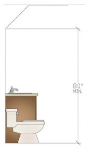 Vanity Design Bath Guideline Illustration Lynnwood WA