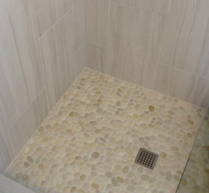 Blog Mill Creek WA Bath Island Pebbles Shower Pan Tile