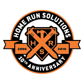 Home Run Solutions Design Build Anniversary Logo