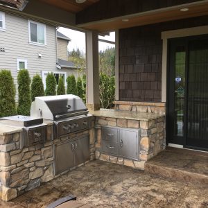 services outdoor living space kitchen patio new castle wa 