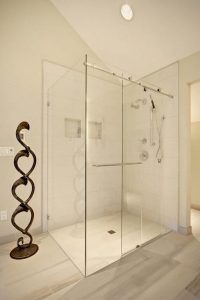 Bathroom Custom Shower Design Concept Mockup