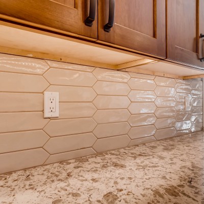 Kitchen Portfolio Backsplash Tile Under Cabinet Lighting