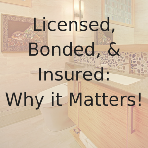 Videos blog Don't Underestimate Importance Licensed Bonded Insured