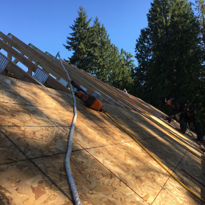 roof sheathing portfolio framing kenmore custom home