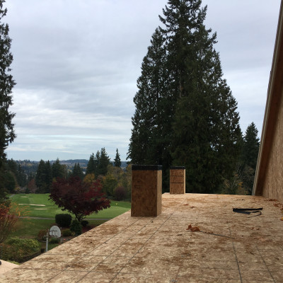 kenmore wa portfolio faux roof deck framing local