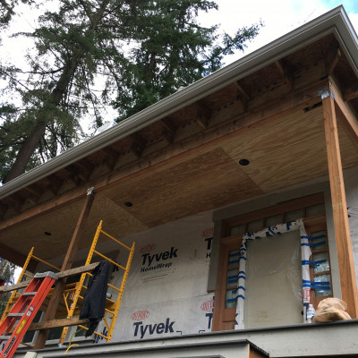 portfolio beaded ceiling plywood exterior porch construction pro