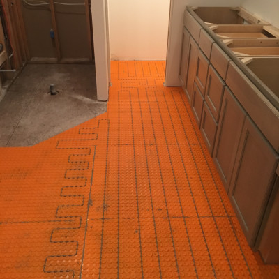 portfolio mat tile backer ditra heat custom new home