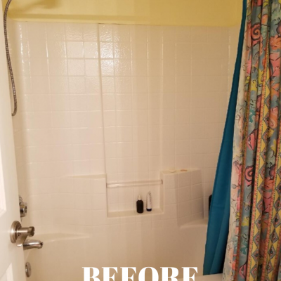 BEFORE PORTFOLIO BATHROOM DESIGN BUILD REMODEL