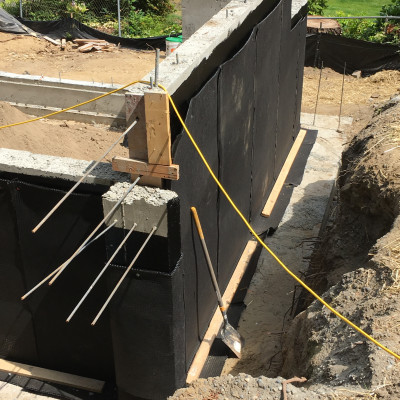 portfolio concrete footing pilaster rebar kenmore wa