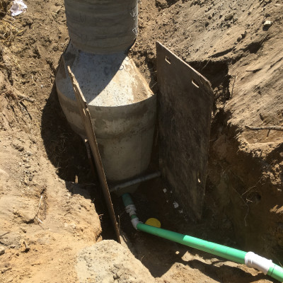 portfolio grade driveway sewer manhole install local kenmore