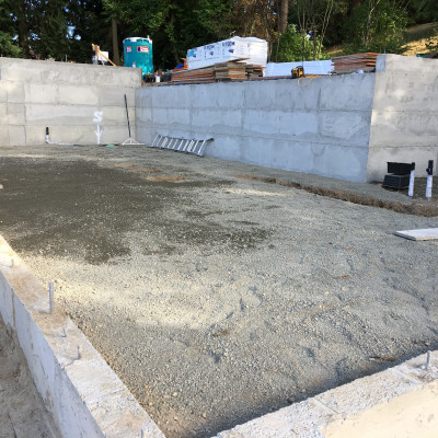kenmore portfolio basement slab prep concrete contractor local
