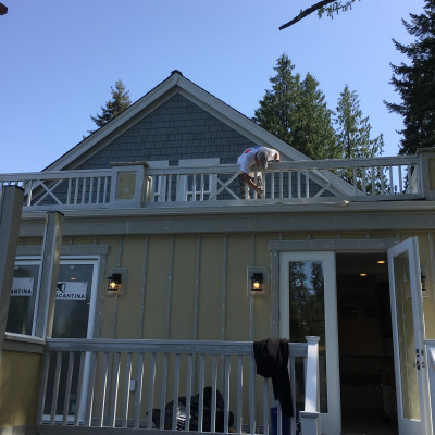 Paint exterior siding prep kenmore wa new home house