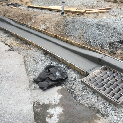 portfolio kenmore curb gutter concrete placement pro