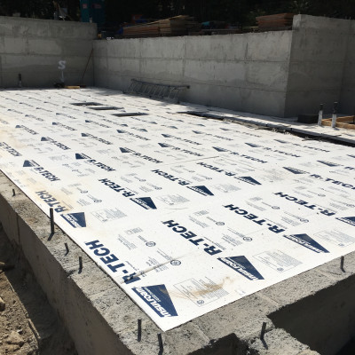 portfolio kenmore new home rigid insulation under concrete slab