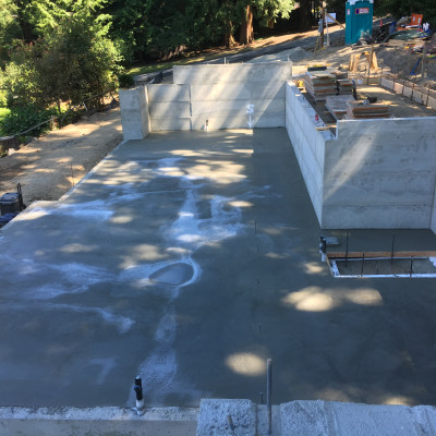 portfolio kenmore new construction slab basement concrete install