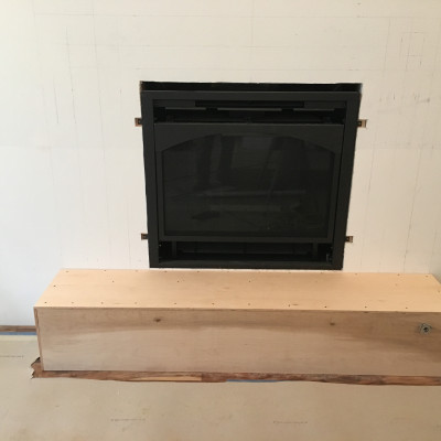 plywood portfolio kenmore fireplace hearth construction