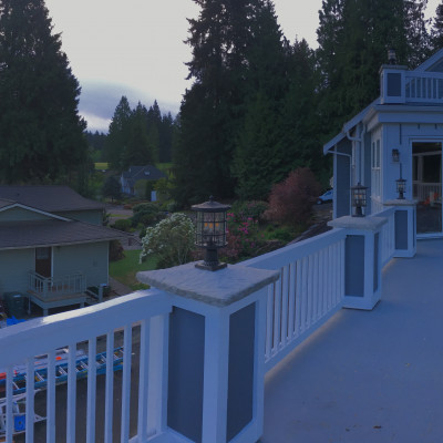 kenmore portfolio back deck view entertainment construction company