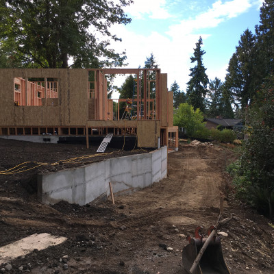 portfolio kenmore driveway grading new home contractor