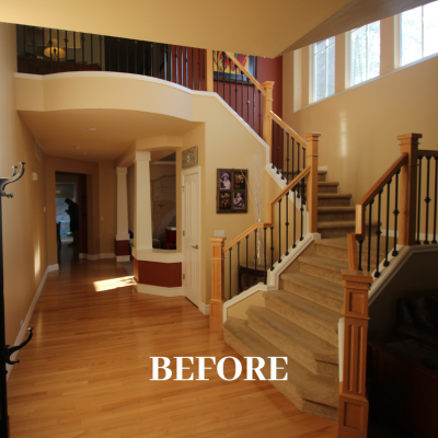 Snohomish Before Foyer Kitchen Remodel Home