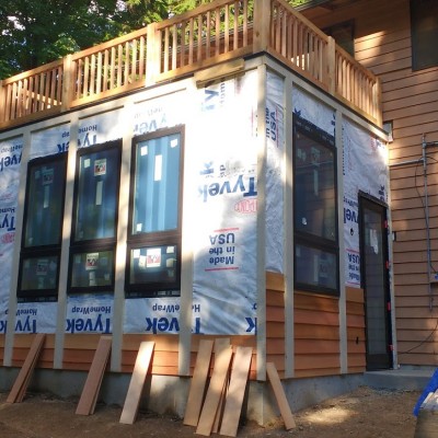tyvek siding addtion new construction design build contractor local