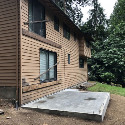 slab on grade remodel new construction woodinville home