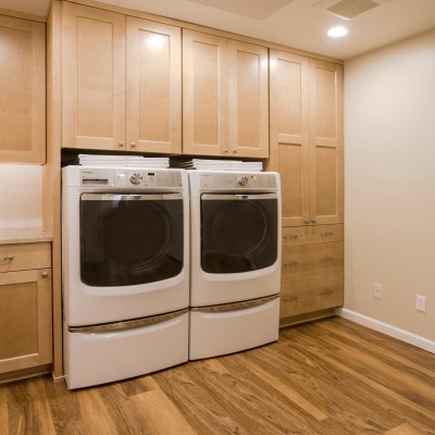 Bothell Basement Remodel Lancewood Van Gogh LVT Karndean