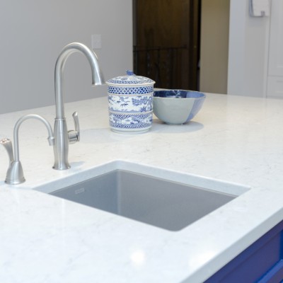 Bothell Kitchen Remodel Blanco sink brizo faucet insinkerator hot water