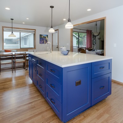 Bothell Kitchen Remodel can light design build contractor