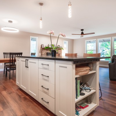 Kitchen Portfolio Huntwood Cabinets Springfield Door Style Dove Satin Finish