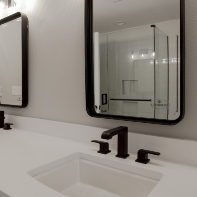 vanity mirrors modern matte sconces mill creek cottonwood