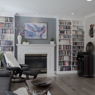 accent wall biophilic biophilia mill creek hardwood floor