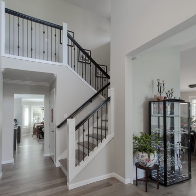 entrryway stairs engineered hardwoods custom design bothell