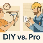 ChatGPT Image of DIYer vs professional contractor