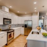 Home Run kitchen with an open-concept design and white cabinets
